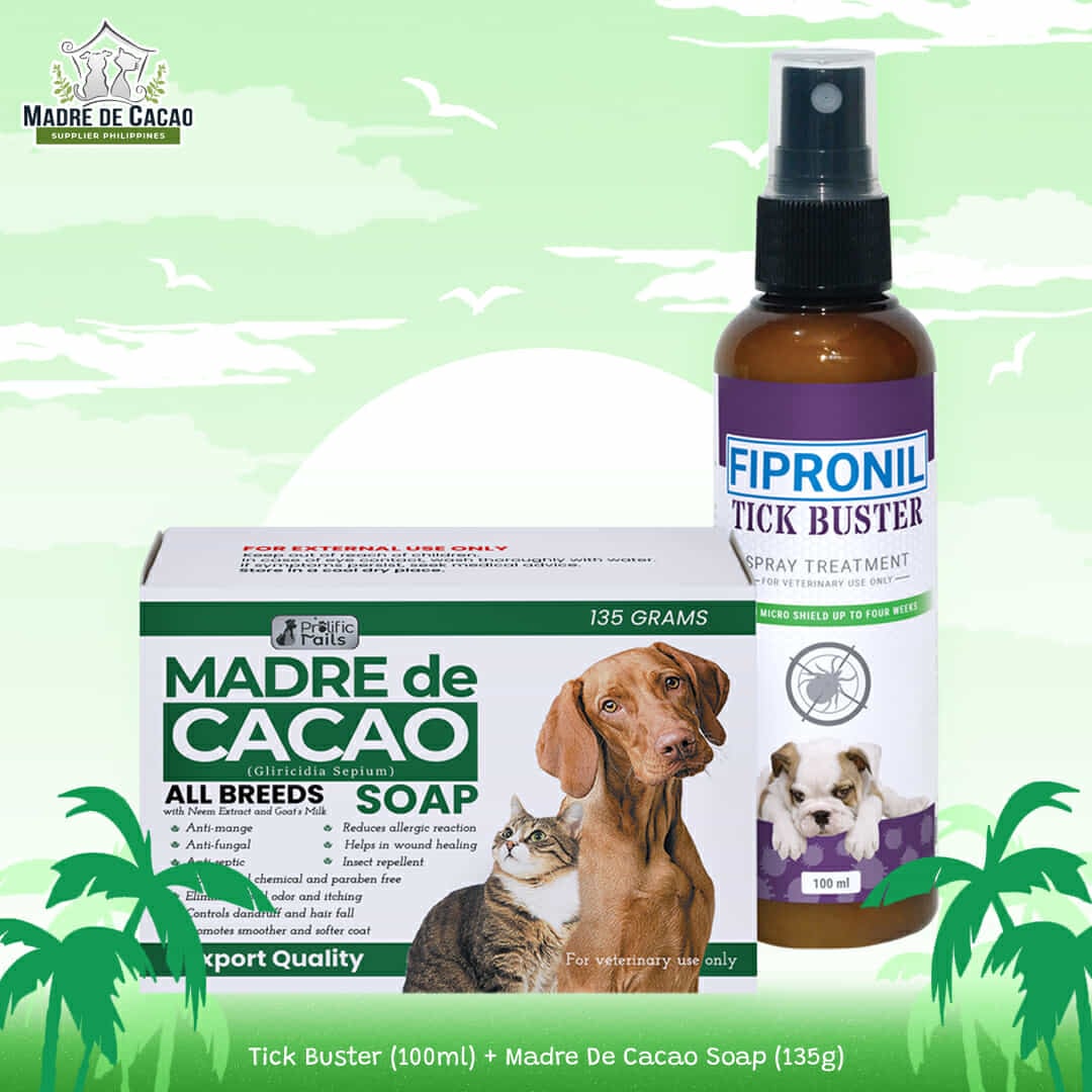 Fipronil Tick Buster + Madre de Cacao Soap Image